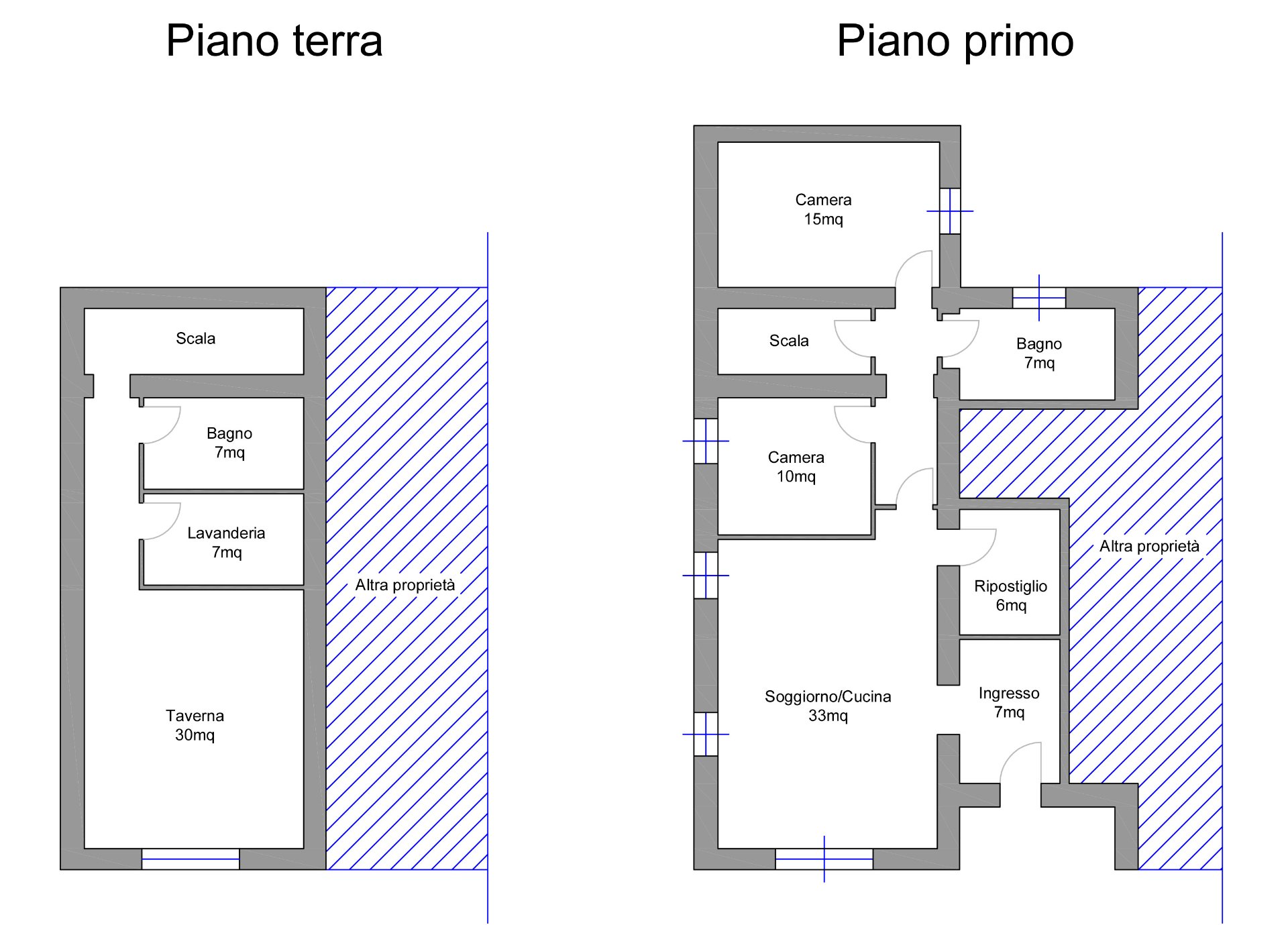 Appartamento · Via Della Ginestra, Grottaferrata (RM) – planimetria 1